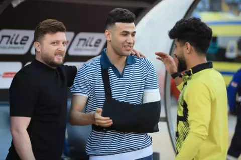 طبيب الإسماعيلي: تأكدنا من سلامة النبريصي قبل عودته للمشاركة